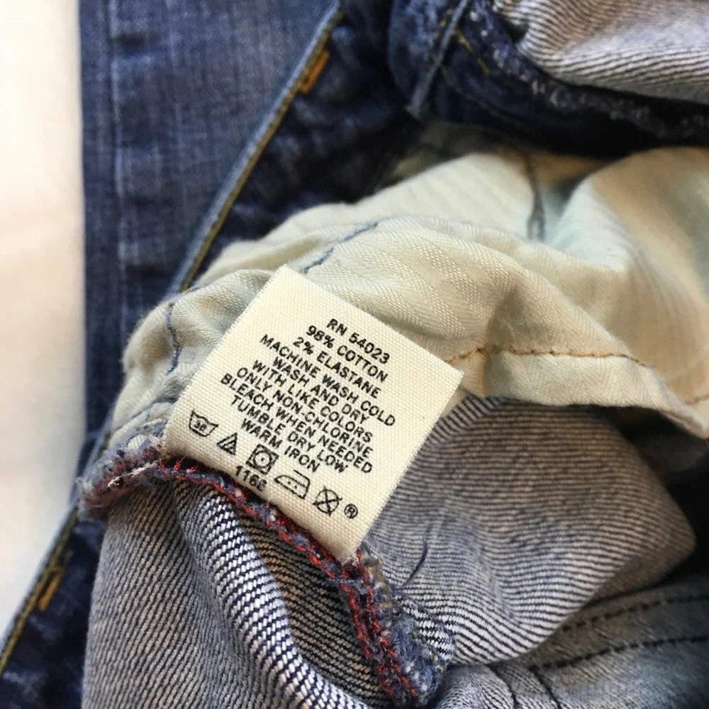 Gap 1969 Classic Denim Jeans Straight Size 6R - Picture 8 of 8